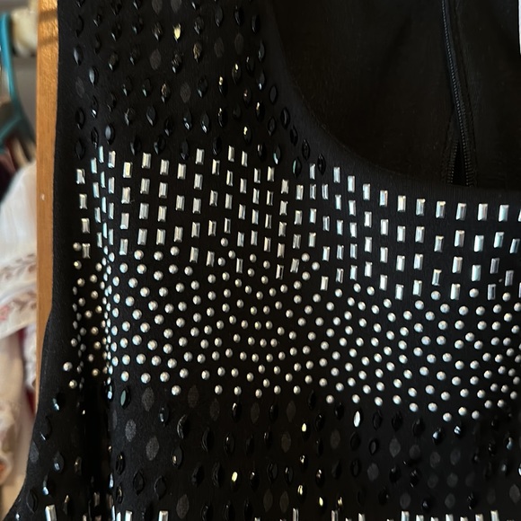 Gorgeous shape hugger stretchy knit dress L - Picture 2 of 5